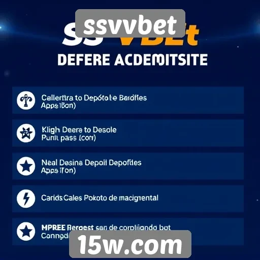 Métodos de depósito e saque no ssvvbet