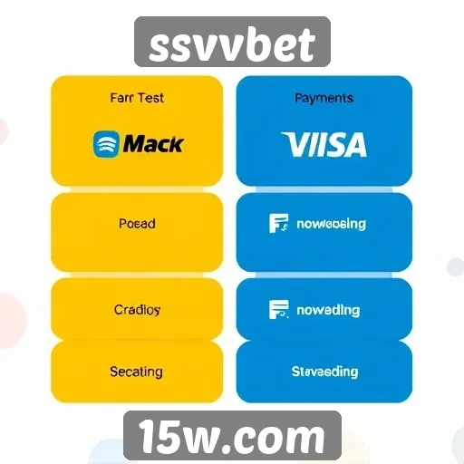 Comparação de métodos de pagamento disponíveis no ssvvbet