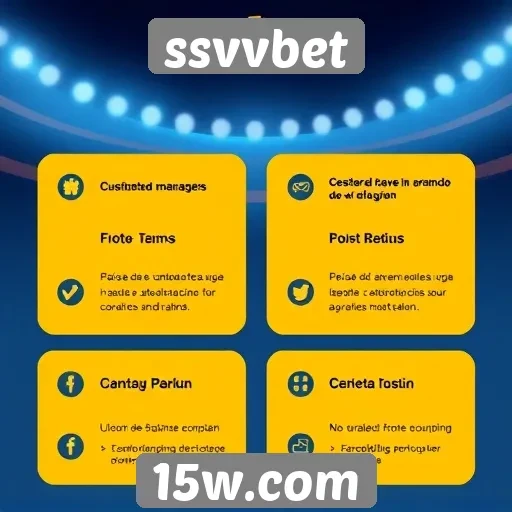 Análise das funcionalidades do site ssvvbet